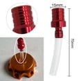 thumbnail image 1 of Tapa Del Tanque De Combustible De La Motocicleta Manguera de ventilación de válvula de tapa de combustible de gas de motocicleta para ATV Dirt Bike (rojo), 1 of 6