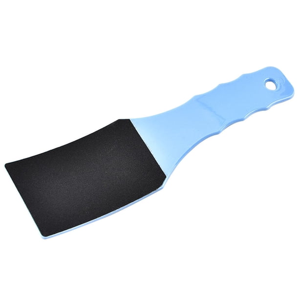 Qarigey Removedor de callos, pedicura, mango acampanado, rascador de archivos para pies, lavable de caras, reutilizable, raspador, herramienta de Type6 NO6 Qarigey CE1444-01B