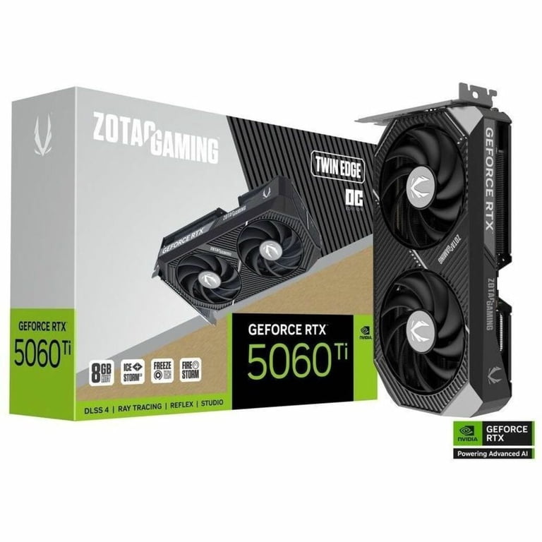 ZOTAC USA ZTB50610H10M GeForce RTX 5060 Ti Twin Edge OC Graphics