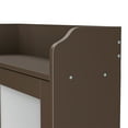 thumbnail image 3 of ZENSTYLE Wood Storage Cabinet Modern Over The Toilet Space Saver Home Bathroom Brown, 3 of 5