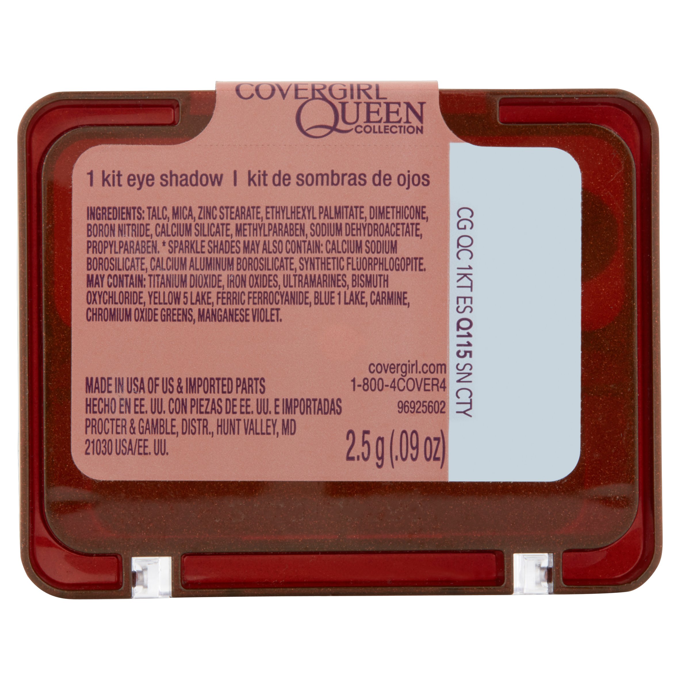 COVERGIRL Queen Collection Eye Shadow Kit, Q115 Sun City - image 3 of 4