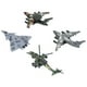 thumbnail image 3 of Juguete de avión para niños, 4 piezas de avión extraíble, modelo de avión de aleación hecho a mano con cuidado, 3 of 9