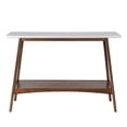 thumbnail image 3 of Parker Console White/Pecan See below, 3 of 5