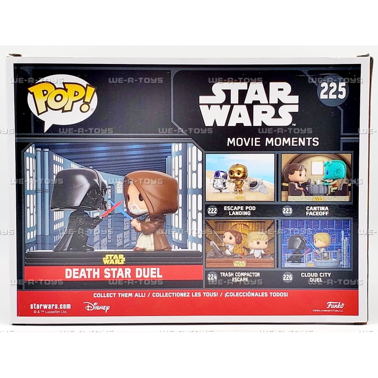 Pre-Owned Funko POP Movie Moments Star Wars Death Star Duel 225
