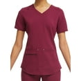 thumbnail image 5 of Scrubstar Women's Ultimate Stretch Twill Criss Cross V-Neck Scrub Top WM12T900A, 5 of 8