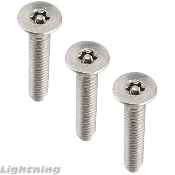Stainless Steel Torx Security Flat Head Machine Screw 1/4-20 X 3/4" Qty 10