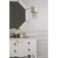 thumbnail image 2 of Robert Abbey - B1324 - One Light Wall Sconce - Halo - Brushed Nickel w/ Polished Nickel-1pack, 2 of 2