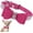 Rose, variant on Small Dog Collars for Female Dogs, Cute Bling Rhinestone Crystal with Bow Tie Glitter Diamond Bowtie Puppy Collars for XXS XS Small Medium Large Pet Girls Dogs Cats