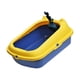 thumbnail image 2 of Bandeja de arena para mascotas Salvador lavabo para gatos con cuchara inodoro portátil azul, 2 of 10