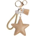thumbnail image 2 of Estrella de borla de cristales Llaveros y llaveros para mujer $ Borla de cristales Estrella Llavero de concha de perla de cristal Llavero Bolso de coche Accesorios de decoración de pedante $ Llavero, 2 of 4