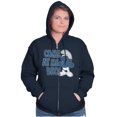 thumbnail image 4 of Smurfs Cartoon Come At Me Bro Funny Zip Up Hoodie Men's Women's Brisco Brands S, 4 of 6