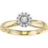 Keepsake Enchanted 1/5 Carat T.W. Round Diamond Ring in 10kt Yellow Gold