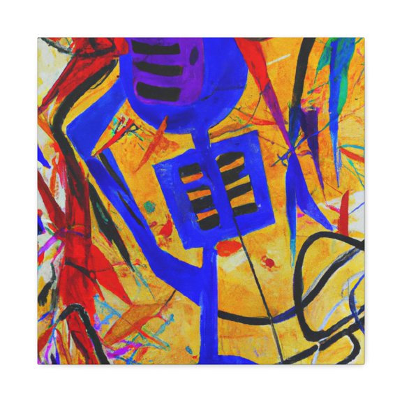 Mic Singing Melodies - Canvas