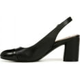 thumbnail image 3 of Naturalizer Womens Sophie Cap Toe Slingback Pump Black 5.5M, 3 of 5