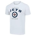 thumbnail image 2 of Men's Starter White Winnipeg Jets Logo T-Shirt, 2 of 3