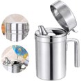 thumbnail image 3 of Oil Bottle Stainless Steel Olive Oil Dispensers,acsergery 550ml Oil Can Dispenser Pot Leak, 3 of 3