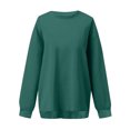 thumbnail image 4 of Womens Oversized Sweatshirts Hoodies Fleece Crewneck Sweaters Casual Tops Comfy Fall Fashion Outfits Winter Clothes, 4 of 6