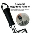 thumbnail image 5 of MDRM Cat Litter Scoop, Light Weight Metal Stainless Scooper with Foam Handle, Fast Kitty Poop Sifter and Plastic Shovel for Pet Owners Easy Clean Tool Set, 5 of 6