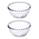 thumbnail image 1 of 2 boles transparentes para ensalada, bol decorativo de vidrio para postre, bol de vidrio para postre, 1 of 8