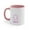 Pink, variant on Libra Zodiac October Birthday Horoscope BPA Free Ceramic Coffee Mug 11oz
