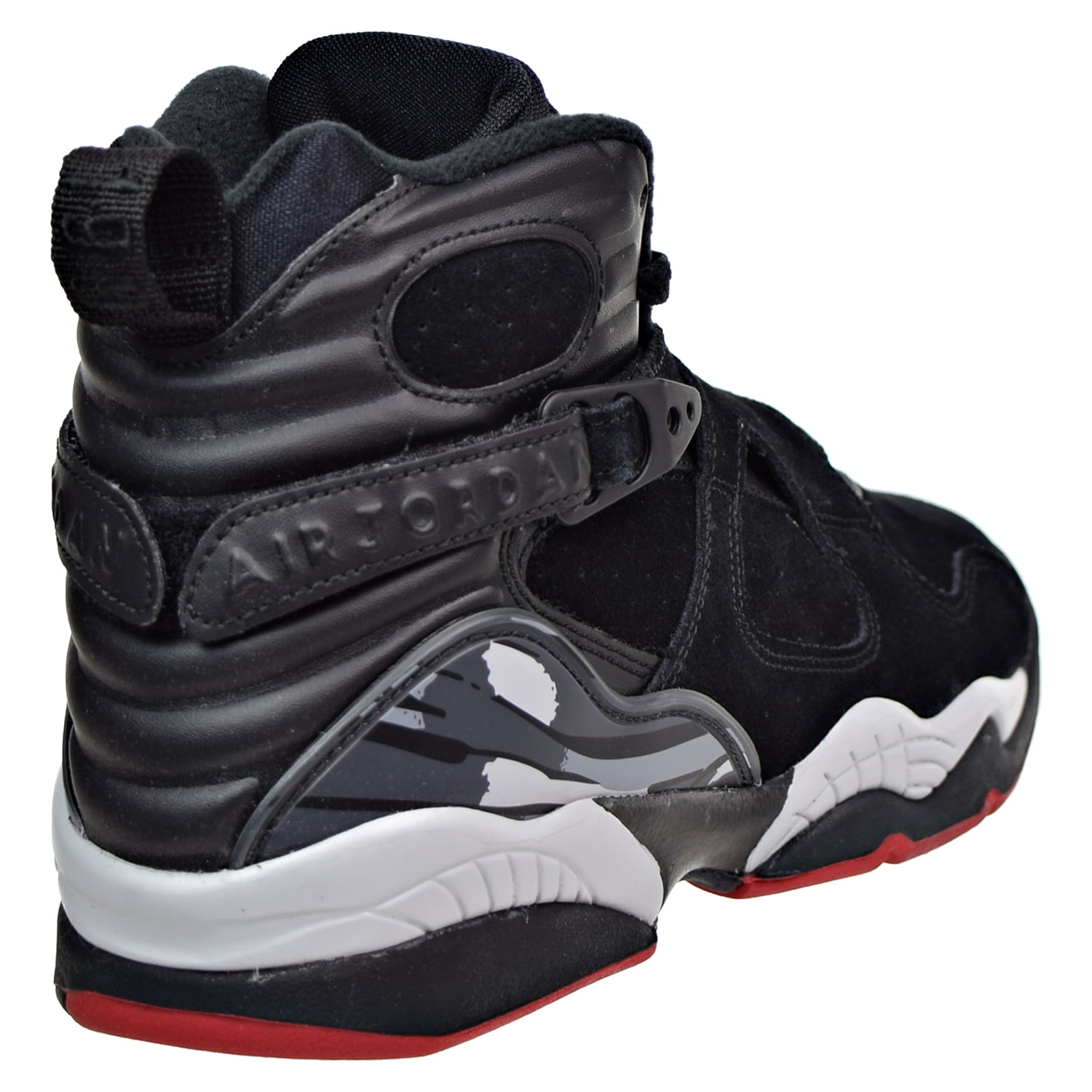 GS) Air Jordan 8 Retro 'Bred' (2017) 305368-022 - Walmart.com