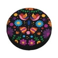 thumbnail image 2 of Kdxio Spare Tire Cover for RV Trailer, Waterproof Wheel Cover,Camper Spare Tire Cover Fit for Rv SUV Truck Travel Trailer 16 inch-Colorful Floral2, 2 of 8