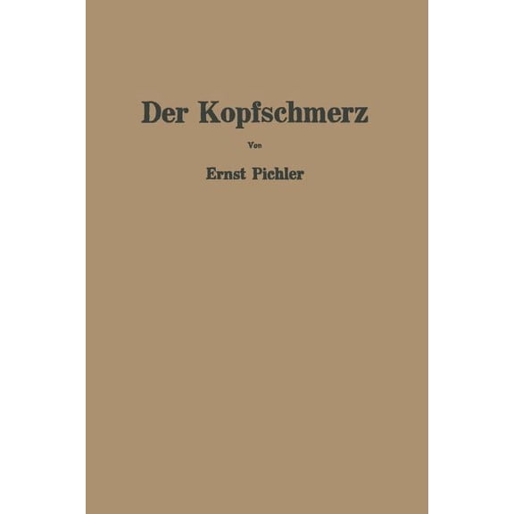 Der Kopfschmerz, (Paperback)