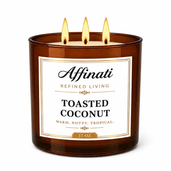 Toasted Coconut 3-Wick Candle