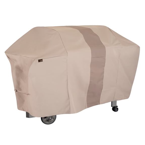 Modern Leisure Monterey 73 in. Outdoor Patio Grill Cover, 73"L x 25"W x 44.5"H, Beige