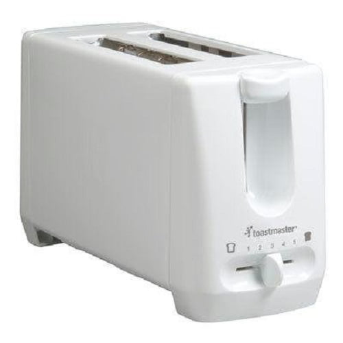 Grille-pain Deux Tranches Toastmaster T100 Remis à Neuf Blanc