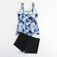 thumbnail image 4 of HaoXianJian Plus size Tankinis Swimsuits for Women 2025 Flowy Strape Bathing Suits Modest Loose Fits Print Swimwear Two Piece Swim Tank Top with Boyshorts S - 5X, 4 of 7