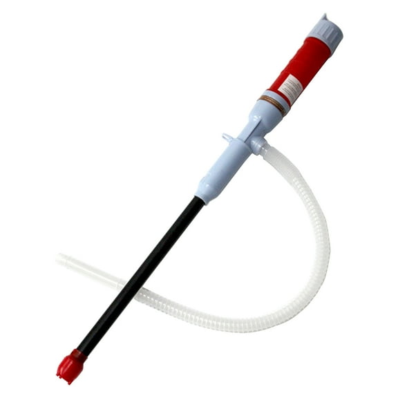 Yoetaun Electric Oil Siphon-Liquid Transfer Handheld-Pump Battery Operated Water Tools Portable Car Siphon-Petrol Red