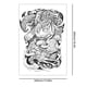 thumbnail image 3 of Etiquetas Engomadas Del Tatuaje Dragon Tiger Hombro Tatuajes Desechables Tatuajes removibles a prueba de agua para adultos Likrtyny Libre de BPA, 3 of 3