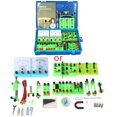 thumbnail image 1 of HLONK Physics Science Lab Basic Circuit Learning Starter Kit Electricity & Magnetism Experiment Elementary Electronics Explore, 1 of 7