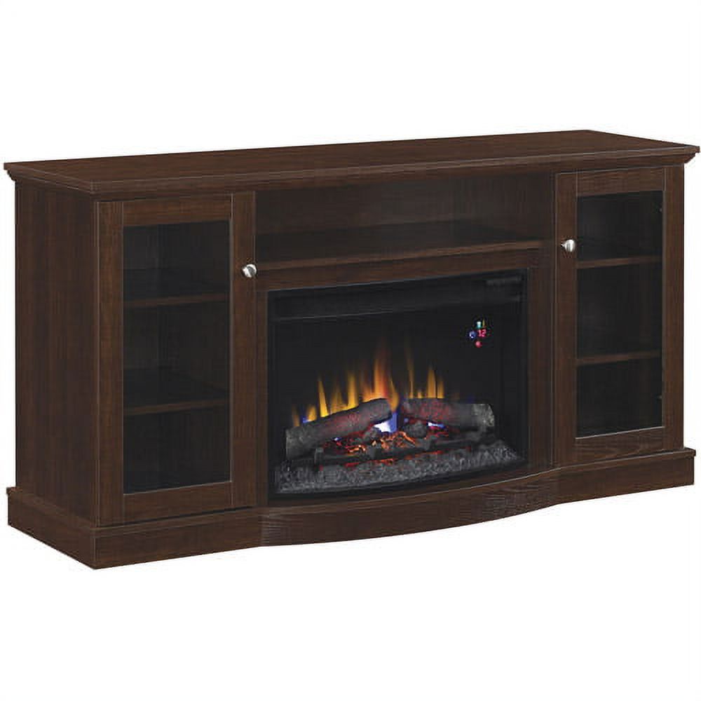 ChimneyFree Media Electric Fireplace for TVs up to 65" Brown Espresso - image 3 of 3
