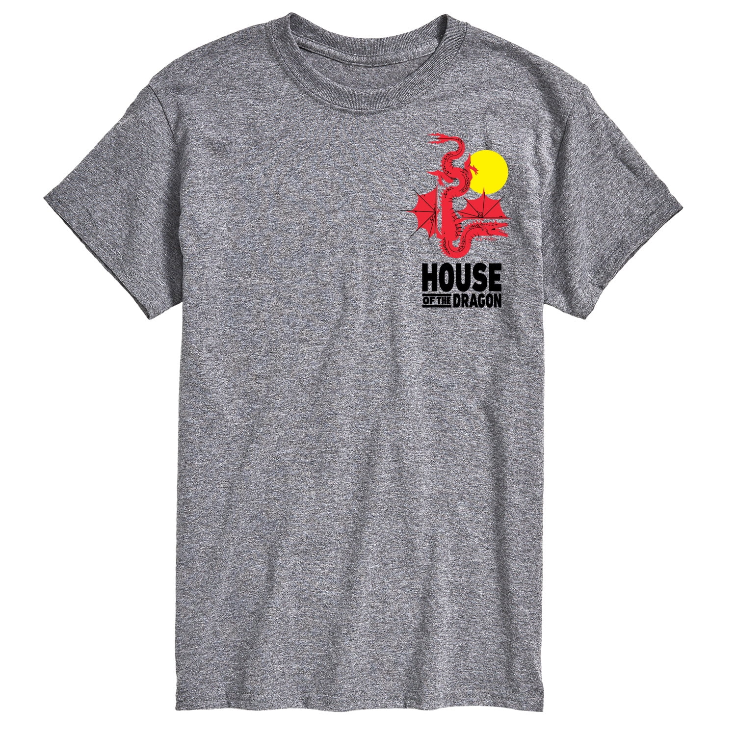 House of the Dragon - HOTD Dragon Illu - Men s Short Sleeve Graphic T-Shirt