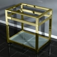 thumbnail image 5 of Kingston Brass Vsp3122b 31" Wide X 30" High Console Stand - Brass, 5 of 6