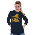 thumbnail image 3 of Upstate is Great New York Long Sleeve TShirt Men Women Brisco Brands S, 3 of 5