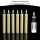 thumbnail image 5 of 6 velas electrónicas LED con mando a distancia alimentado por batería (amarillo) Ndcxsfigh Para estrenar, 5 of 6