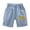 Z13-Blue, variant on MUXiin Girls Denim Shorts Size 10-12,Girl's Ripped Jean Shorts High Waist Straight Leg Denim Shorts