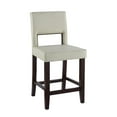 thumbnail image 1 of Wallace White Counter Stool, 1 of 8