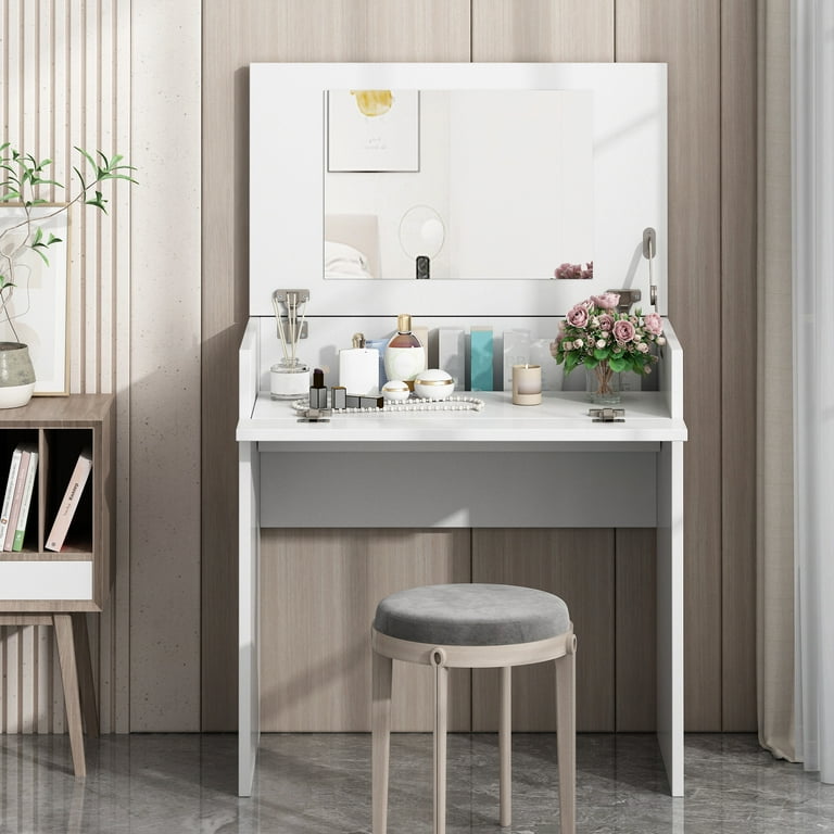 Clearance cheap makeup vanity