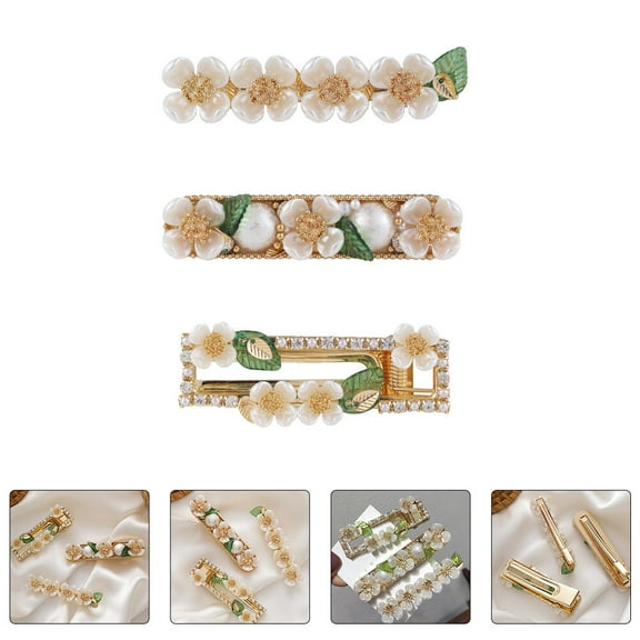 TAILTOSS Elegant Hair Clips Hair Accessories Women Assorted Color 3Pcs