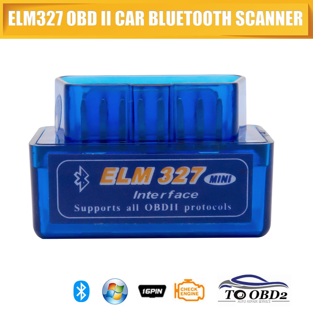 Torque Elm 327 Bluetooth v2.1 obd2 OBDII DIAGNOSIS COCHE auto escáner Código lectores de 
