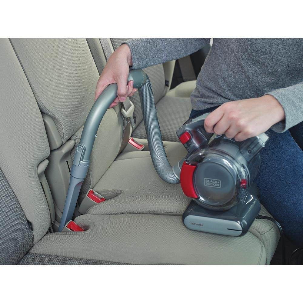  BLACK+DECKER 20V Flex Handheld Vacuum, Home and Car Vacuum for  Hard-To-Reach Spaces, Pet Hair and Crevice Attachments Included  (BDH2020FL), Black/Grey - Body Scrubs
