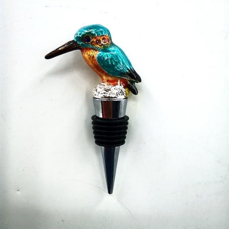 ORDDIART 1Set Wine Stopper Bird Shape Reusable Zinc Alloy Beverage Bottle Stoppers For Glass Bottles Home Use
