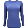 thumbnail image 1 of Women's Under Scrub Tee Crew Neck Long Sleeve T-Shirt, 1 of 7
