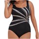 thumbnail image 1 of Traje de Baño de Bikini de Mujer Traje de Baño de Gran Tamaño Impreso con Almohadillas de Pecho Extraíbles para la Playa Y las Vacaciones, 1 of 3