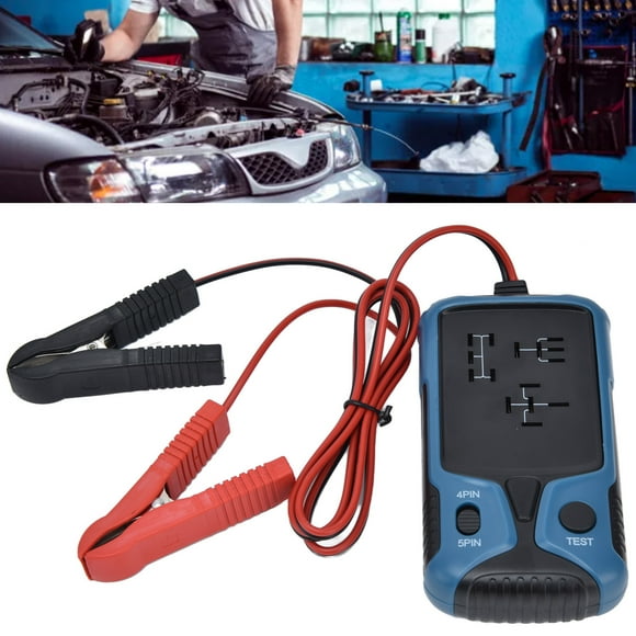 Relay Tester,Relay Tester Multifunctional Portable High Temperature 12V Battery Car Relay Detector For Vehicle And Heavy Duty Truck