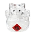 thumbnail image 1 of Hucha de cristal de borosilicato con forma de gato, multifuncional, resistente a altas temperaturas, adorable. Estilo E, 1 of 9